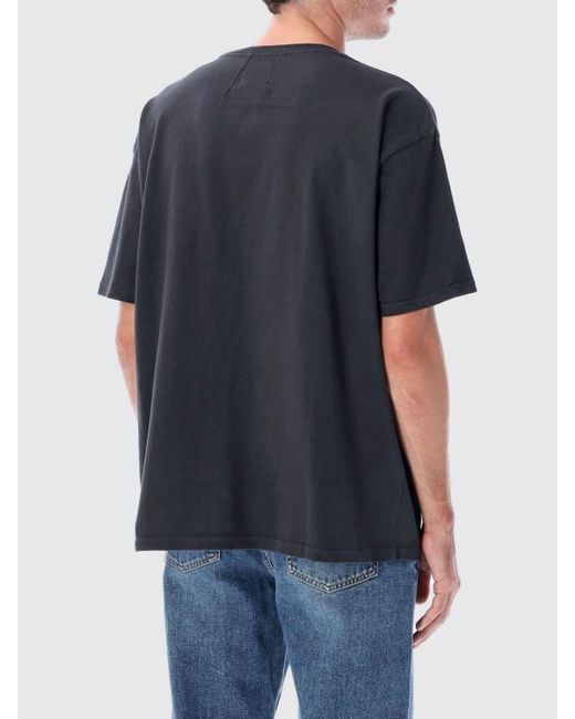 Camiseta Hombre Rhude de hombre de color Blue