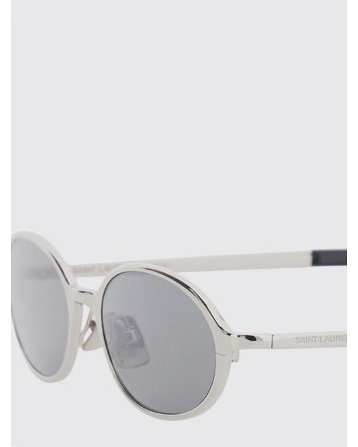 Saint Laurent White Sunglasses