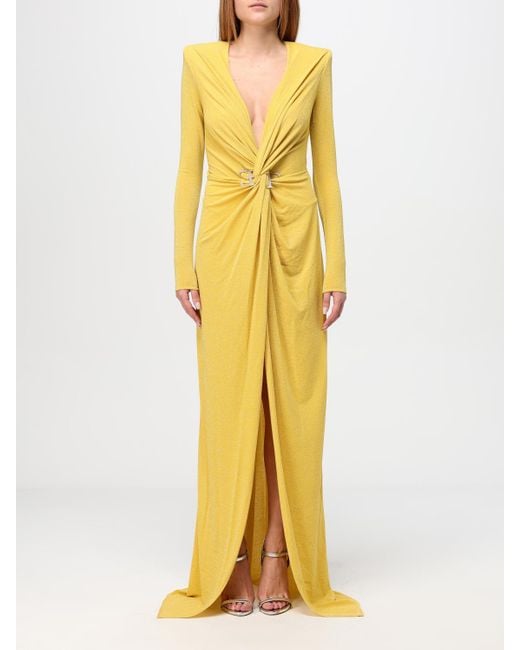 Abito di Elisabetta Franchi in Yellow