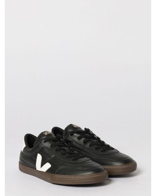 Veja White Panenka Quilted Leather Sneakers for men