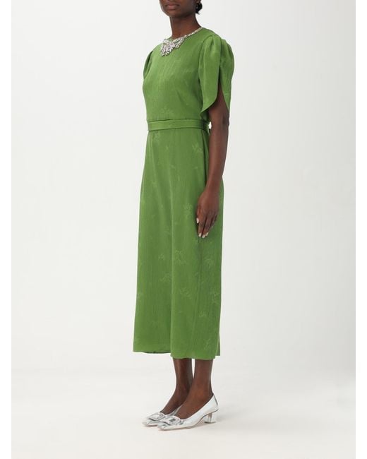 Erdem Green Dress