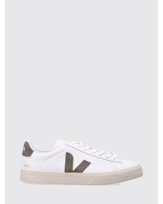 Veja White Campo Leather O.T. Sneakers for men