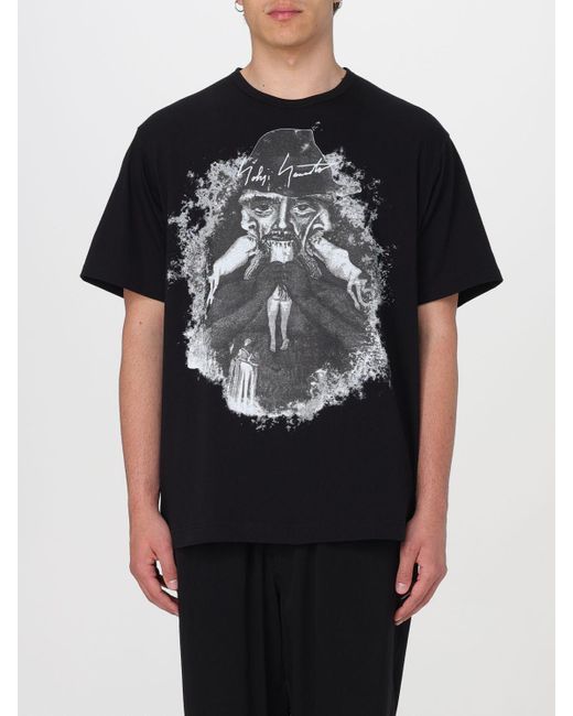Camiseta Yohji Yamamoto de hombre de color Black