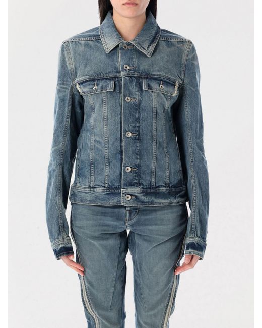 Rick Owens Blue Denim Jeans