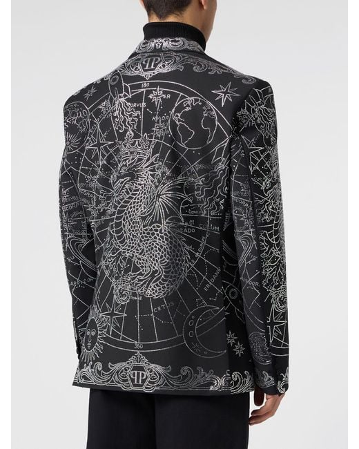 Philipp Plein Black Blazer for men