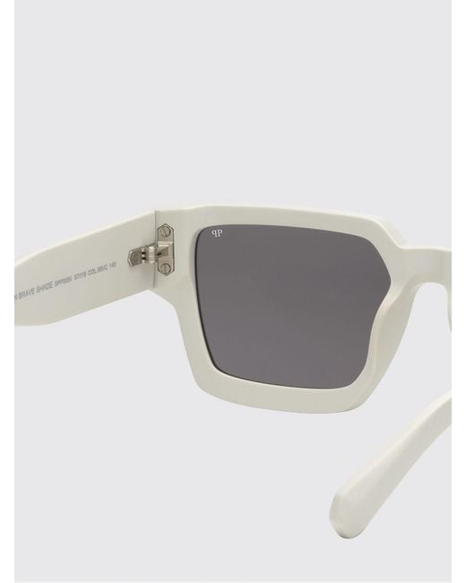 Philipp Plein White Sunglasses for men