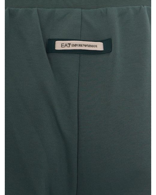 EA7 Green Jogging Trousers for men