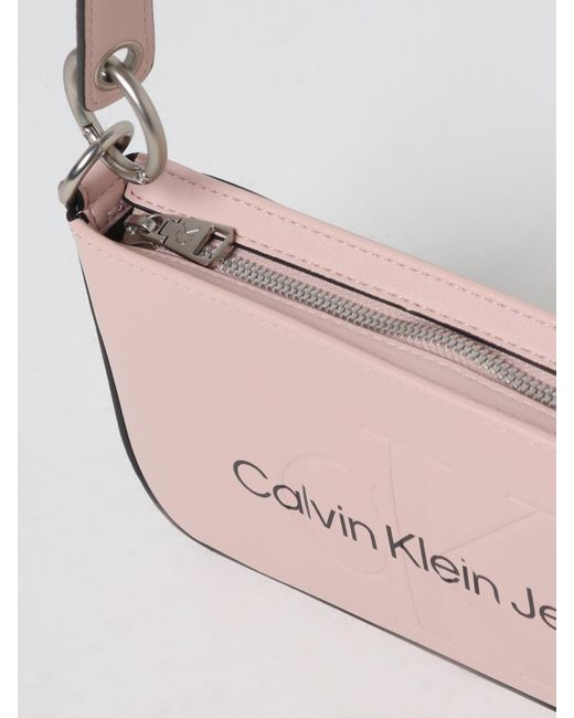 Ck Jeans Pink Shoulder Bag