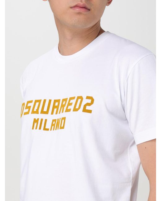 DSquared² White T-Shirt for men