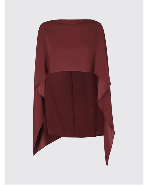 Alberta Ferretti Red Scarf