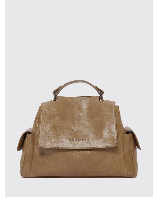 Orciani Natural Leather Sveva Stark Bag