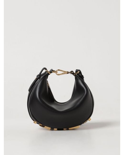 Fendi Black Graphy Mini Leather Bag