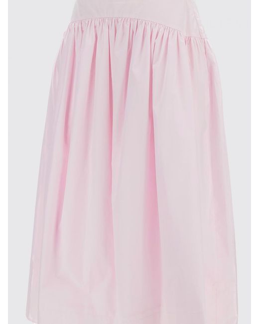 Simone Rocha Pink Cotton Skirt