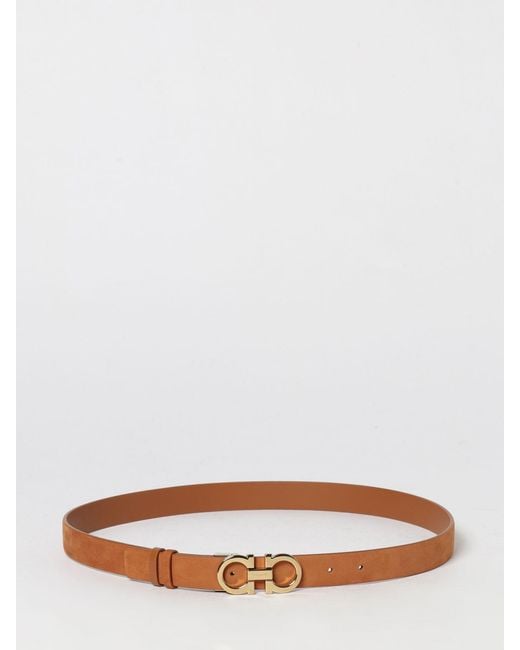 Ferragamo White Belt