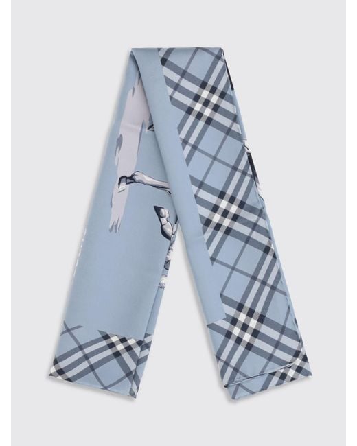 Burberry Blue Scarf for men