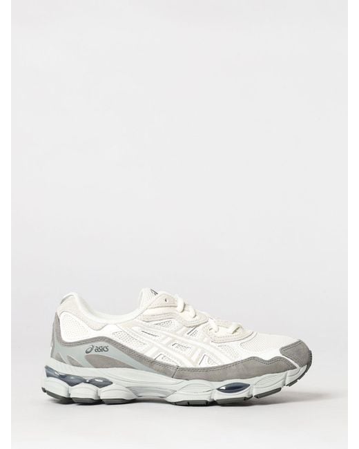 Asics White Gel-Nyc Mesh And Rubber Sneakers for men