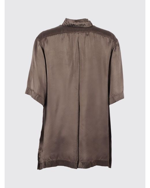 Aspesi Brown Casual Viscose Shirt