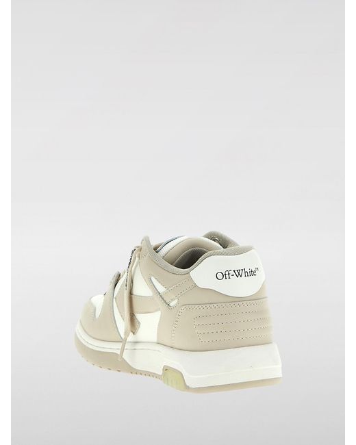 Off-White c/o Virgil Abloh Natural 'Out Of Office' Sneakers