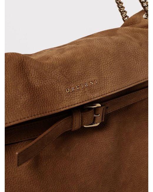 Orciani Brown Handtasche Damen
