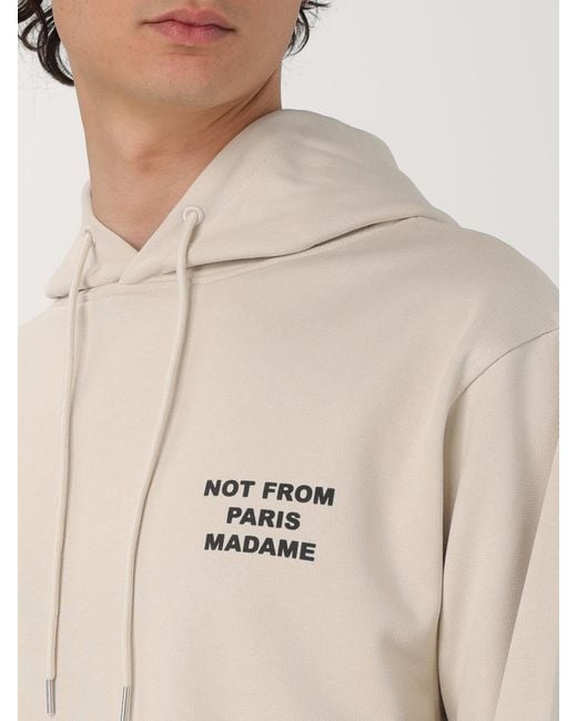 Drole de Monsieur Natural Drole De Monsieur Basic Cotton Sweatshirt for men