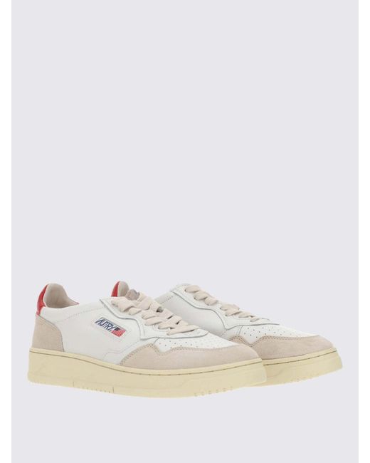Autry Red Medalist Sneakers for men