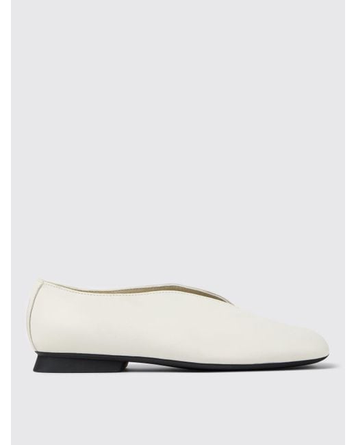 Manoletinas Mujer Camper de color White