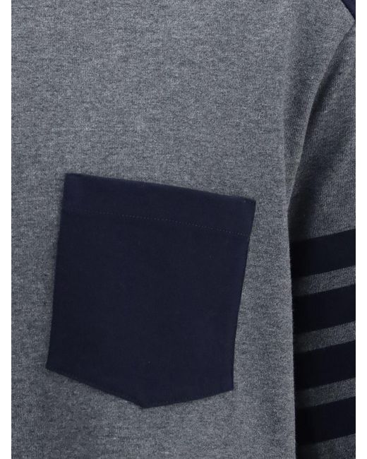 Thom Browne Blue T-Shirt for men