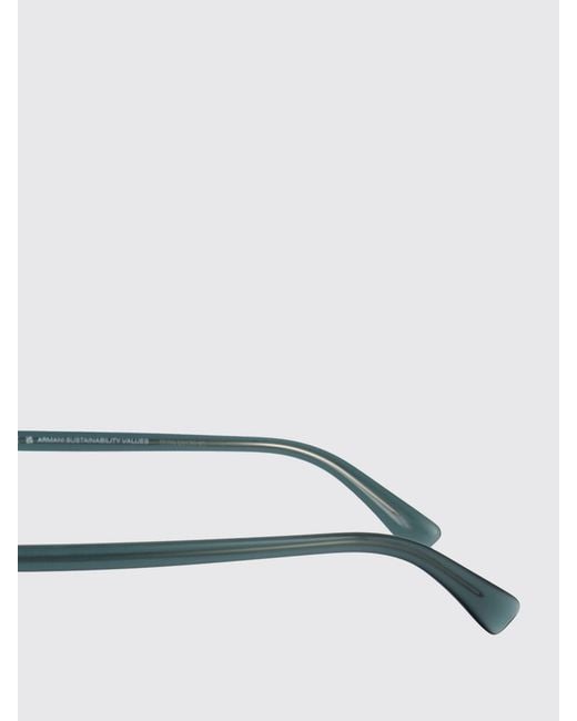 Emporio Armani Green Acetate Sunglasses for men
