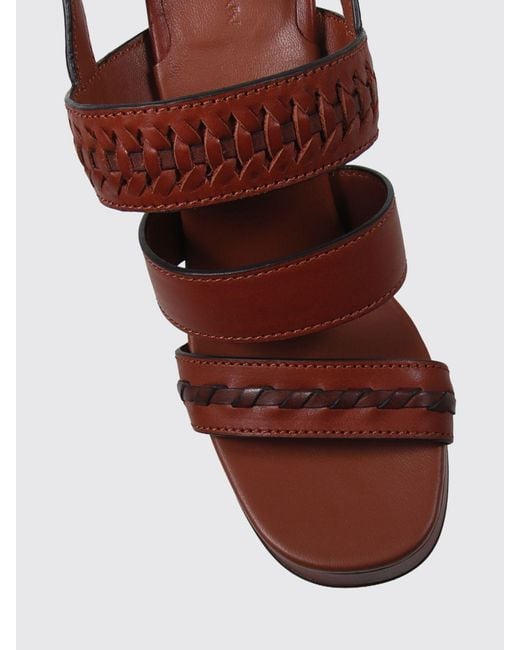Zimmermann Brown Alchemy Platform Sandals
