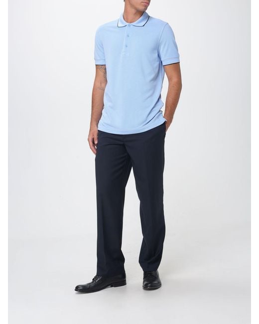 Tom Ford Blue Polo Shirt for men