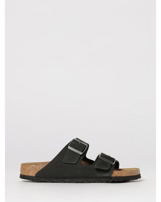 Birkenstock Black Arizona Nubuck Sandal