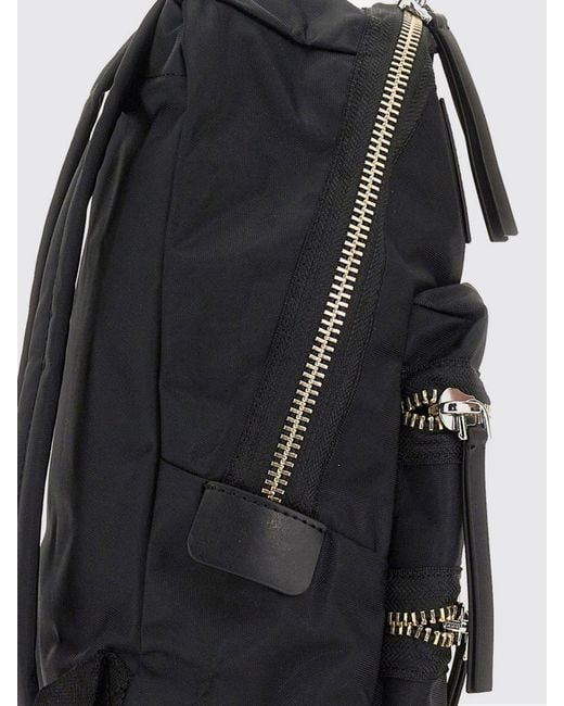 Marc Jacobs Black The Biker Medium Full Zip Nylon Backpack
