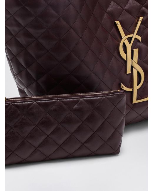 Maxi Shopping Bag Icare di Saint Laurent in Purple