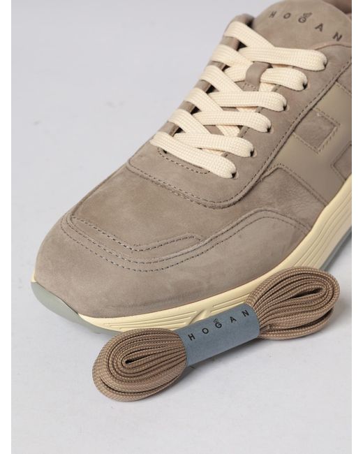 Hogan Natural Hyperlight Nubuck Sneakers for men