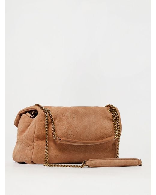 Borsa Calypso Medium di Saint Laurent in Brown