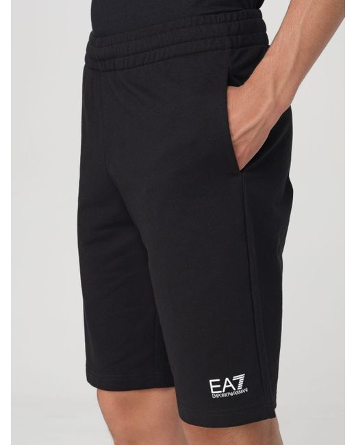 EA7 Black Short for men