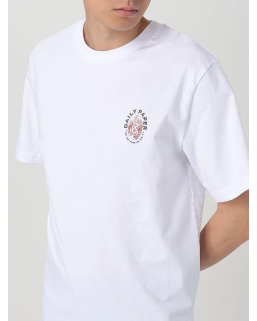 T-shirt con stampa grafica di Daily Paper in White da Uomo