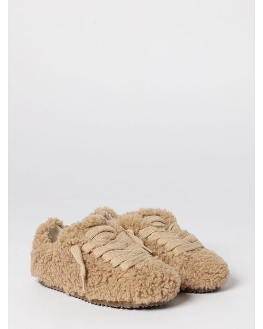 Axel Arigato Natural Tact Shearling Runner Shearling Sneakers