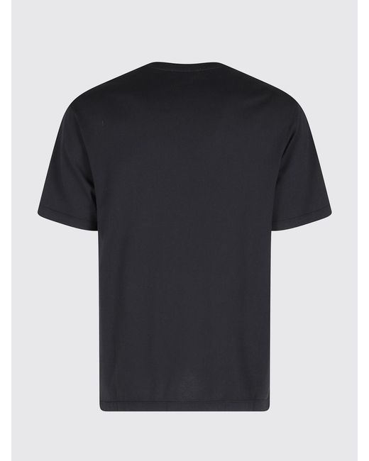 Roberto Collina Blue Basic Cotton T-Shirt for men
