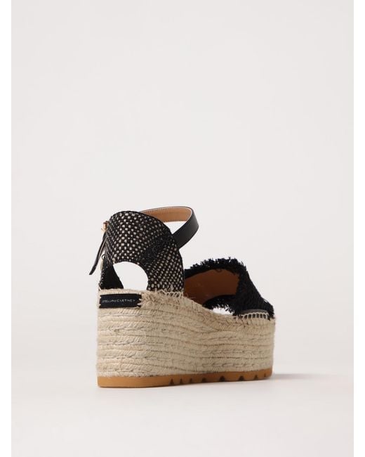 Stella McCartney Black 80Mm Gaia Espadrilles