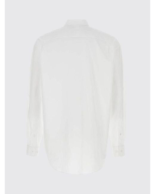The Row White Classic Cotton Poplin Shirt for men
