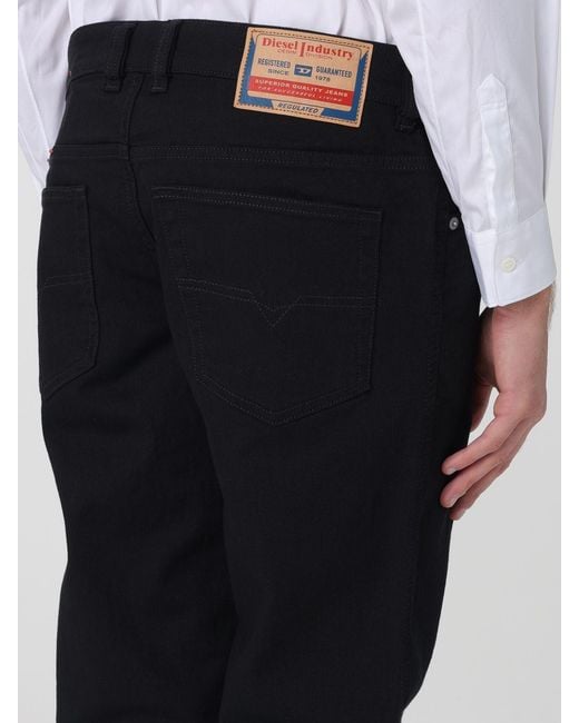 DIESEL Black Jeans for men