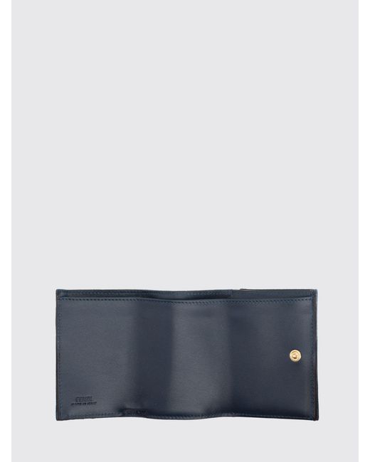 Fendi Blue Bifold Wallet