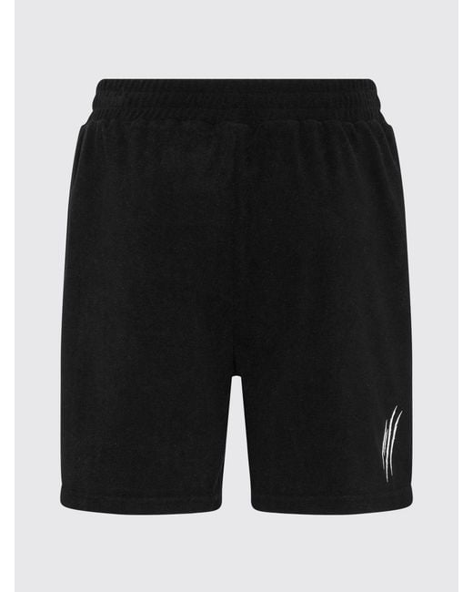 Philipp Plein Black Shorts for men