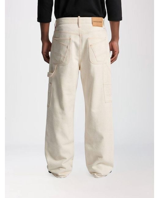 DSquared² White Jeans for men