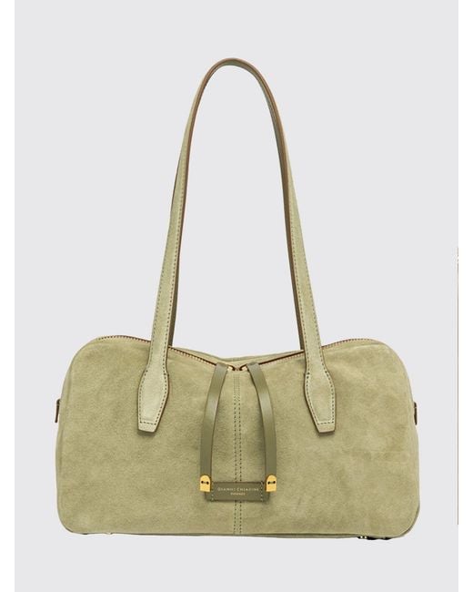 Gianni Chiarini Natural Aryna Suede Bag