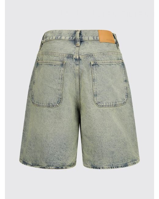sunflower Natural 5-Pocket Cotton Denim Knee-Length Shorts for men