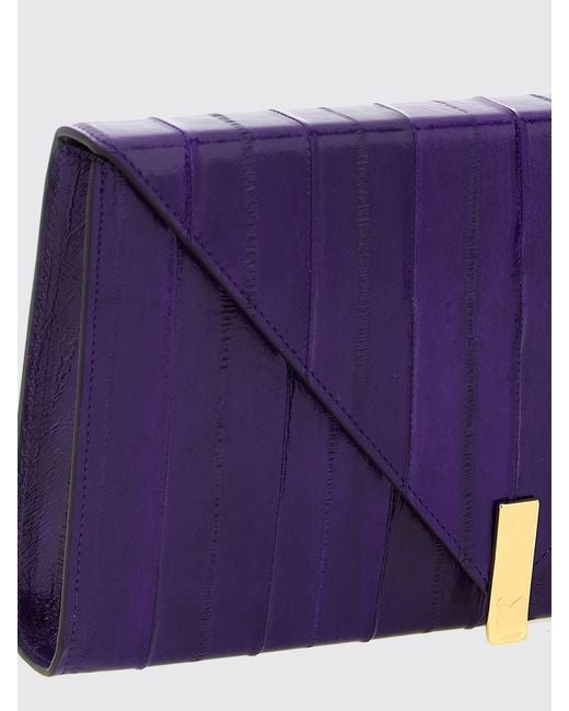 Giuseppe Zanotti Purple Handbag