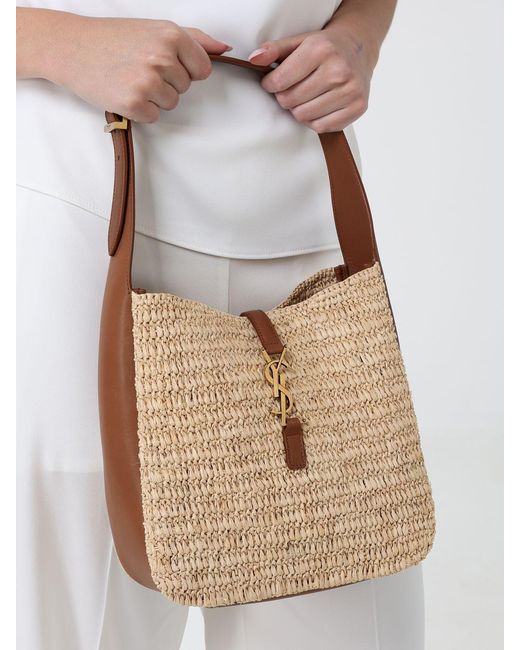 Saint Laurent Natural Shoulder Bag