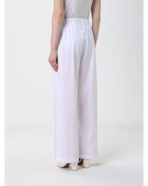 Semicouture White Trousers
